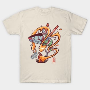 Sushi Maguro Anime Design T-Shirt